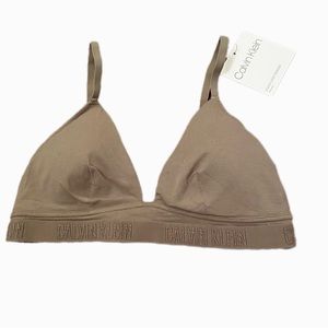 Olive Green Calvin Klein Bralette
